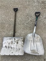 Two shovels