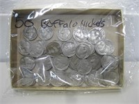 Fifty Buffalo Nickels