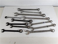 (12) Assorted Combination Wrenches