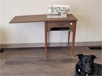 VIKING INDUSTRIAL SEWING MACHINE IN CABINET