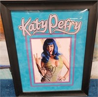 11 - KATY PERRY SIGNED & FRAMED 16X20" (D204)