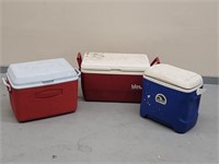 Three coolers needs cleaning