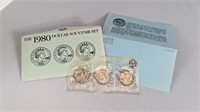 Set of 3 1980 Susan B. Anthony Dollar Set of Coins