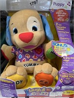 FISHER PRICE LAUGH AND LEARN PUPPY RETAIL $50