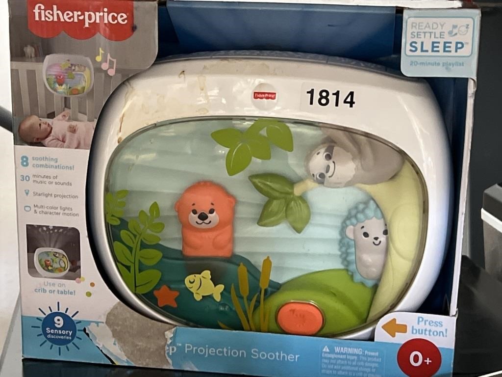 FISHER PRICE PROJECTION SOOTHER RETAIL $120