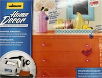 WAGNER HOME DECOR PAINT SPRAYER RETAIL $110