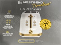 WESTBEND TIMELESS TOASTER RETAIL $30