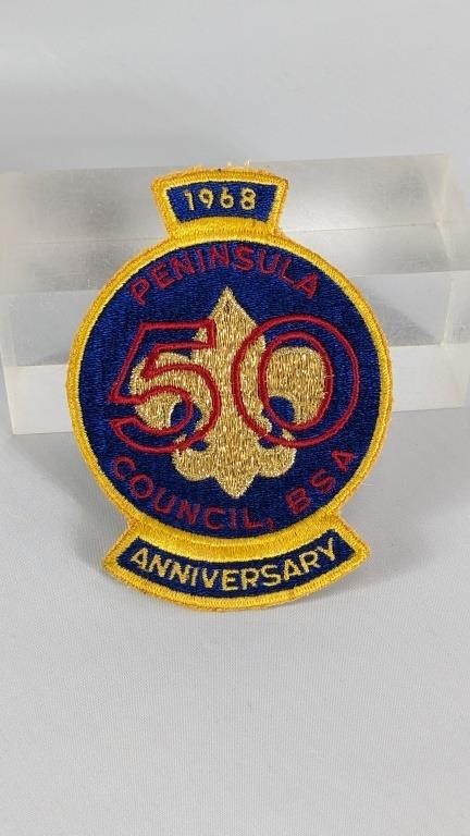 1960's Boy Scout 50th Anniversary Patch