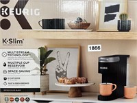 KEURIG K SLIM COFFEEMAKER RETAIL $100