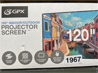 GPX PROJECTION SCREEN