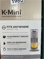 KEURIG K MINI COFFEEMAKER RETAIL $100