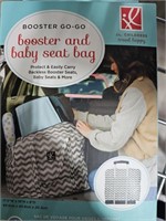 Booster baby seat bag