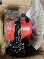 VEVOR Hand Chain Hoist, 2200 lbs /1 Ton Capacity