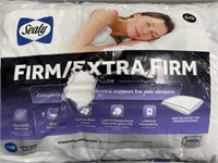 SEALY FIRM EXTRA FIRM PILLOW RETAIL $30