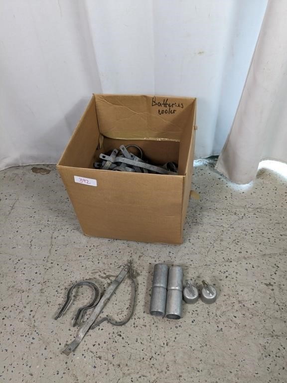 Box of Chain Link Fence Hardware