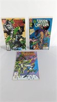 (3) Different Green Lantern Comic Books