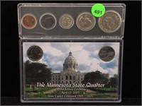 Silver Coins And State Quarters