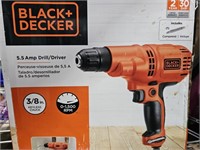 Black + decker 5.5 amp drill/ Driver