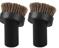 2Pcs Round Horsehair Brush Tool for Numatic Henry
