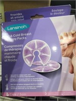 Lansinoh Breast Therapy Packs with Soft Covers,