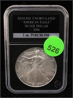 2006 Silver Eagle 1 Oz 999 In Case