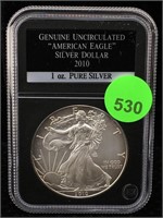2010 Silver Eagle 1 Oz 999 In Case