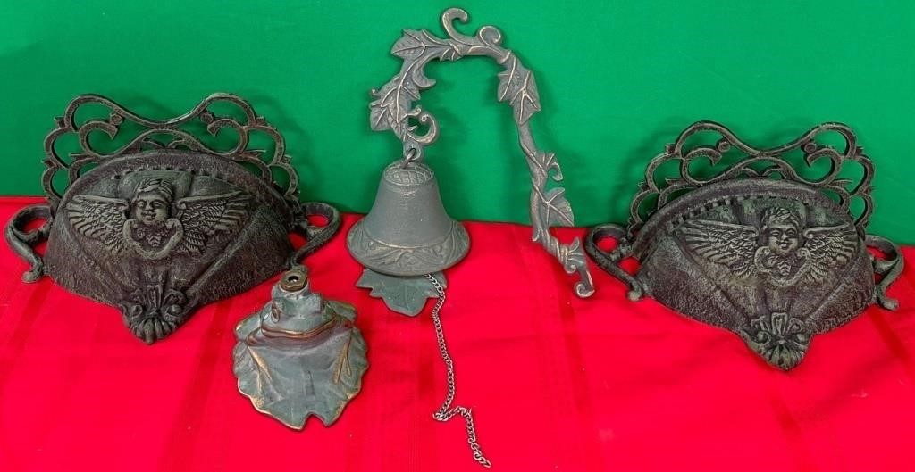 Z -  VINTAGE BELL & WALL SCONCES  (P300)