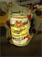 Miller Genuine Draft Lighted Bottle Sign -