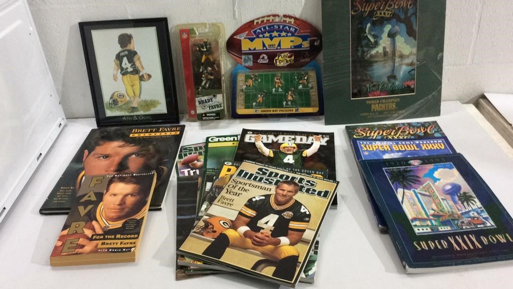 GreenBay Packers & SuperBowl Collectibles. T12A