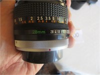 2 Lens:Vivator 200 MM Telephoto and 28 mm Wide
