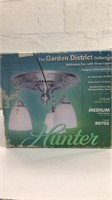 Hunter Bathroom Fan w/ 3 Lights T11B