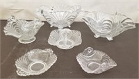 Lot of 6 Cambridge Caprice Bowls & Dishes