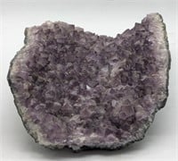 (H) Large amethyst geode 13x10x5in