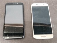 2 Cell Phones - Cricket, Samsung