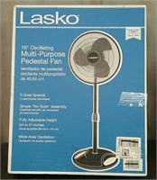 Lasko 16" Oscillating Pedestal Fan