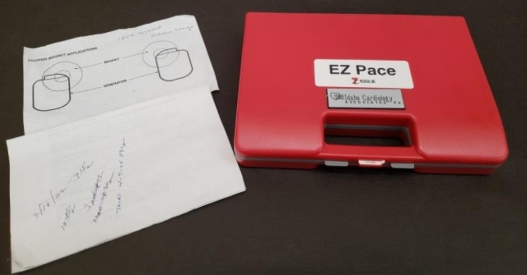 TZ Medical EZ Pace Pacemaker Monitor. No Phone.