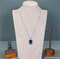 3pc. Sterling Silver Jewelry Set