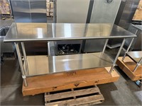 NEW! 24" x 72" Stainless Steel Work Table