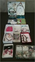 Box-12 PC. Of  Jewelry, Necklaces, Bracelets