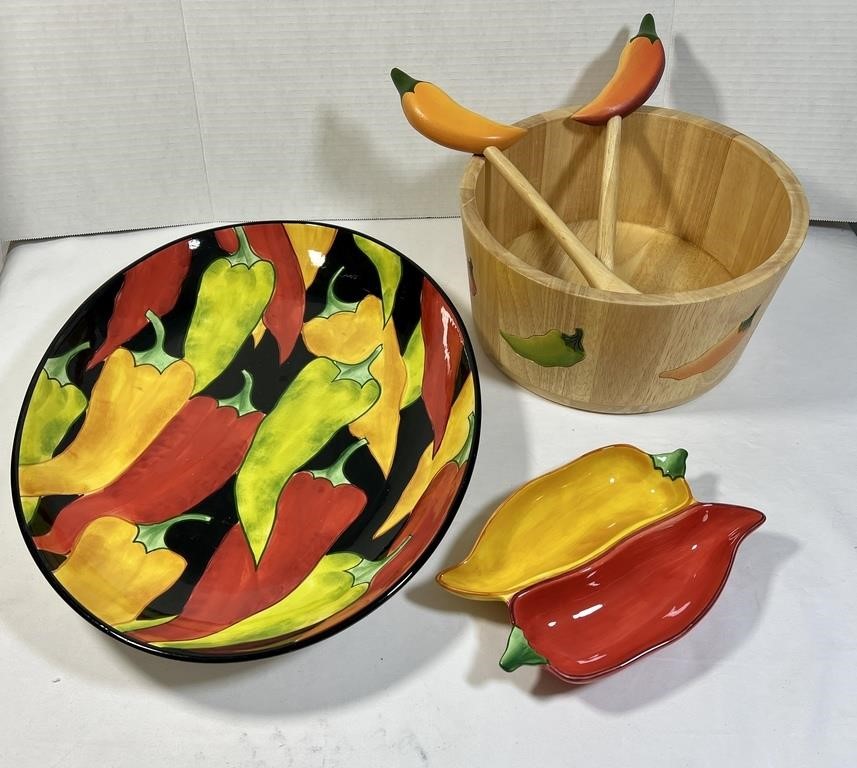 Clay Art  CA Caliente Chili Pepper Lot