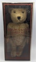 (J) Steiff teddy bear in box 17in h