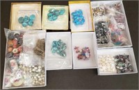 Lot of Assorted Beads. Cultured Pearls,