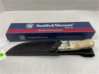 SMITH & WESSON CLASSIC STAG 10 1/2" FIXED BLADE