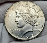 1927 Peace Silver Dollar MS63+