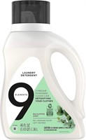9 Elements Laundry Detergent, Eucalyptus Scent