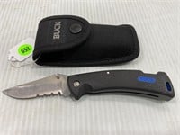 BUCK USA 450 FOLDING SERRATED BLADE POCKET KNIFE