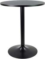 KKTONER Round Bar Table 23.6-Inch Top for