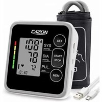 Cazon Upper Arm Digital Blood Pressure Monitor