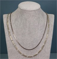(2) Sterling Silver Necklaces