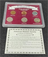 Display Of 6 Coins: